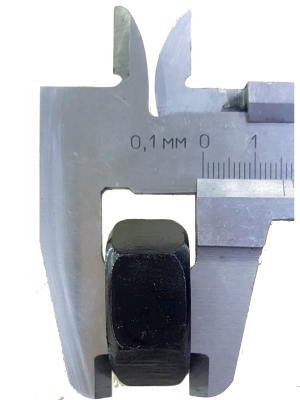 Гайка 6-гр. М 20 DIN 934 (2,5) кл.пр.10,0 чёрная