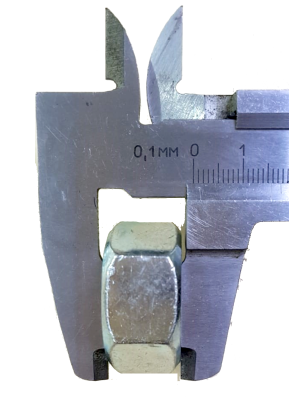 Гайка 6-гр. М 22 DIN 934 (2,5) кл.пр.10.0 оцинков.