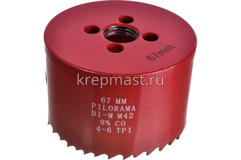 Коронка п/металлу 67мм/38мм STAYER / ЗУБР / УСПЕХ