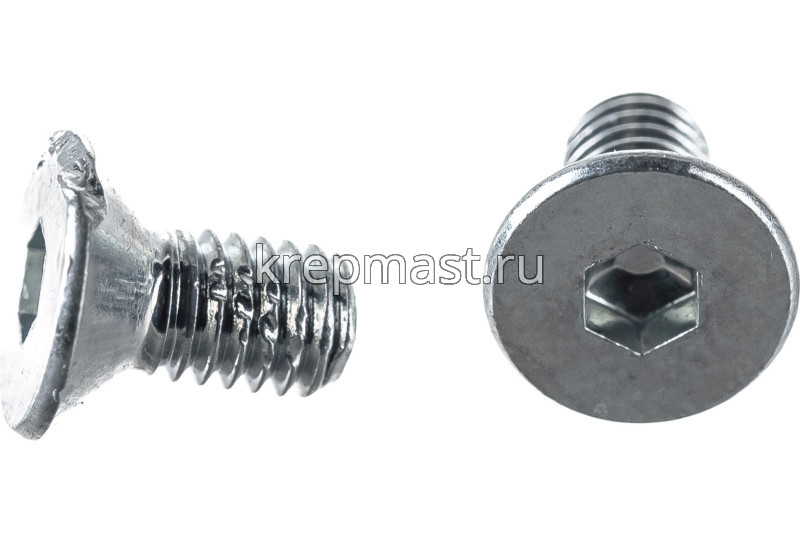 Винт с внут. шестиг. потай голов. 3х 6 кл.пр.8,8 DIN 7991