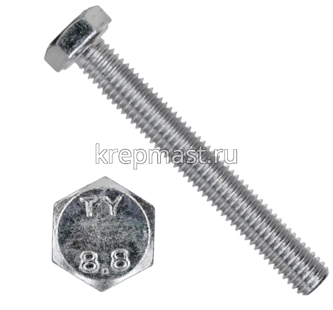 Болт 14х150 кл.пр.8,8 оц. п/р DIN 933