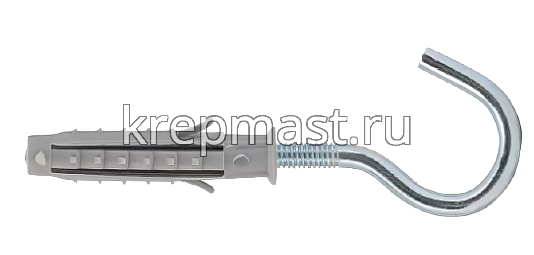 Шуруп-полукольцо с дюбелем KRHS-10