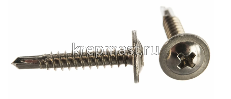 Саморез с п/ш сверло 4,2х25 А2 нерж