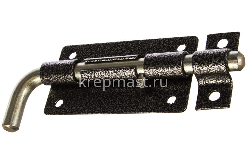 Задвижка дверная круглый гнутый ригель