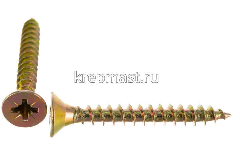 Шуруп универс. желтый цинк 5х 40