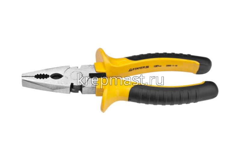 Плоскогубцы STAYER STANDART, 180мм