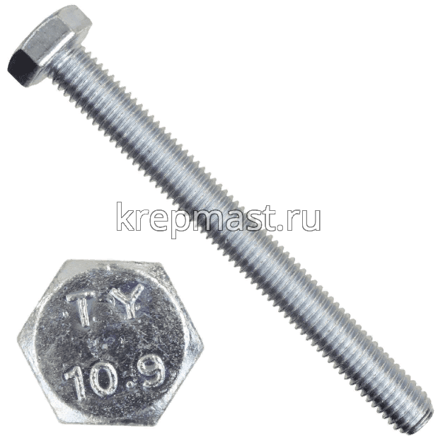 Болт 16х100 кл.пр.10,9 оц. п/р DIN 933