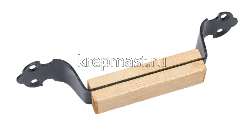Ручка скоба дерев. прямая РСД-100 св.дерево