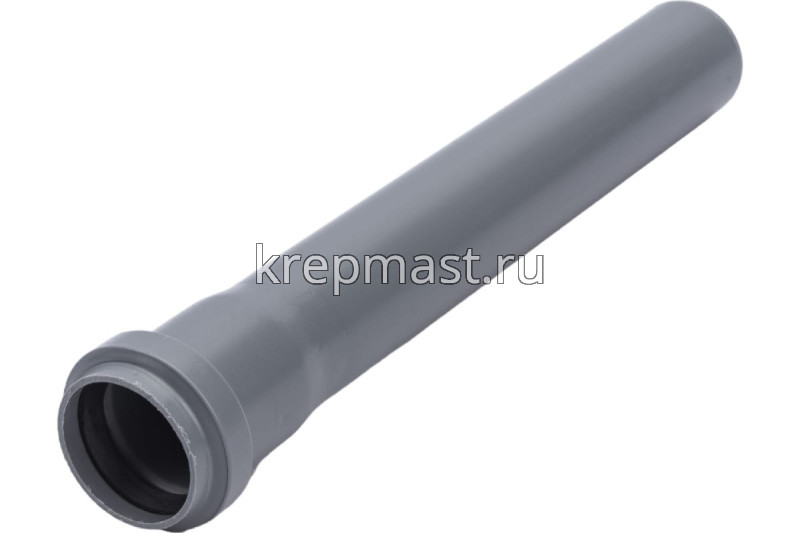 Труба с раструбом D 40*1,8 (0,25м) п/п