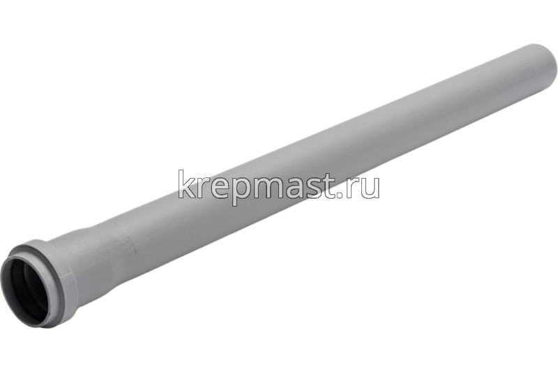 Труба с раструбом D 40*1,8 (0,5м) п/п