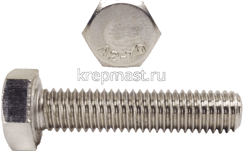 Болт 4х16 нержав. DIN 933 A2