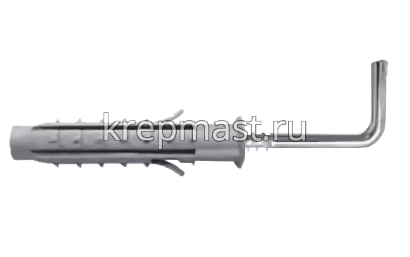 Шуруп-костыль с дюбелем KRHР- 6