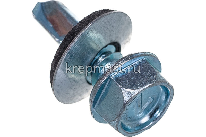 Саморез д/кровли 6,3х 19 оцинк