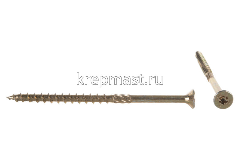 Шуруп с/нарез. для дерева потай 8,0х140 Тх