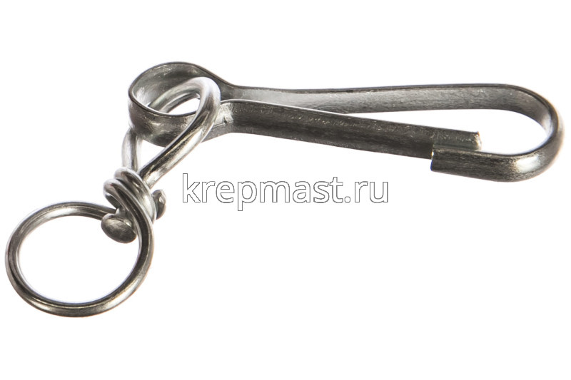 Карабин тип А с вертлюгом 60мм