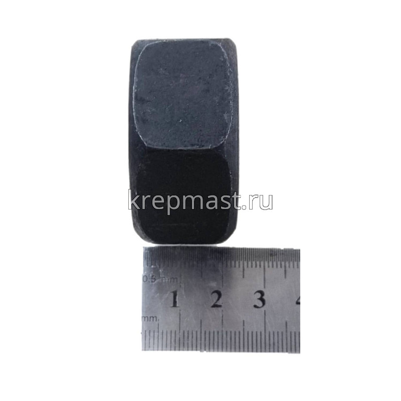 Гайка 6-гр. М 30 DIN 934 (3,5) кл.пр.10.0 черн.