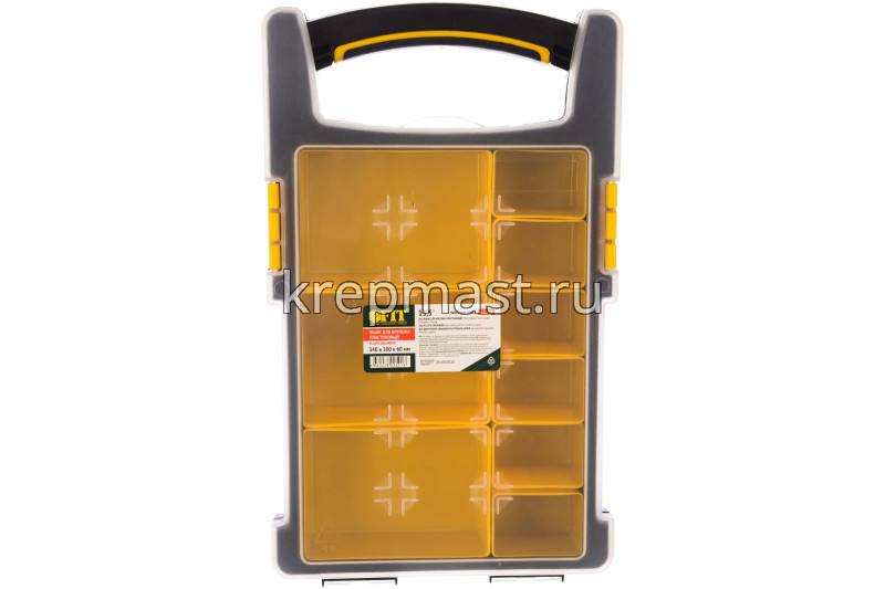 Органайзер FIT для крепежа (340х200х60) переставные ячейки