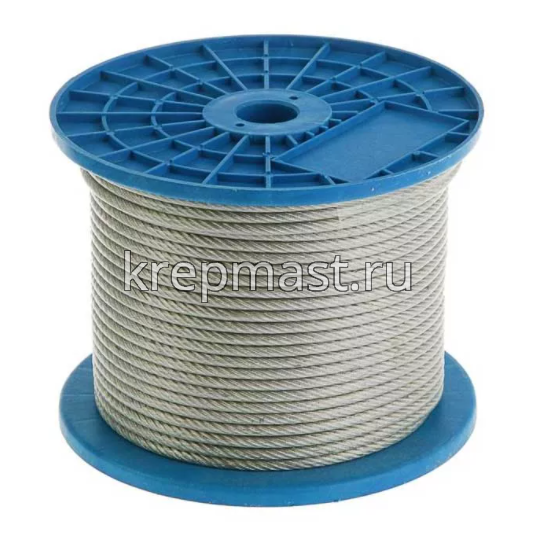 Трос в оплётке ПВХ 2/3 мм (200м)