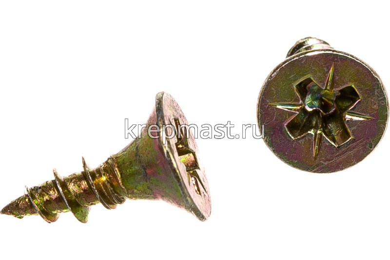 Шуруп универс. желтый цинк 4,0х12