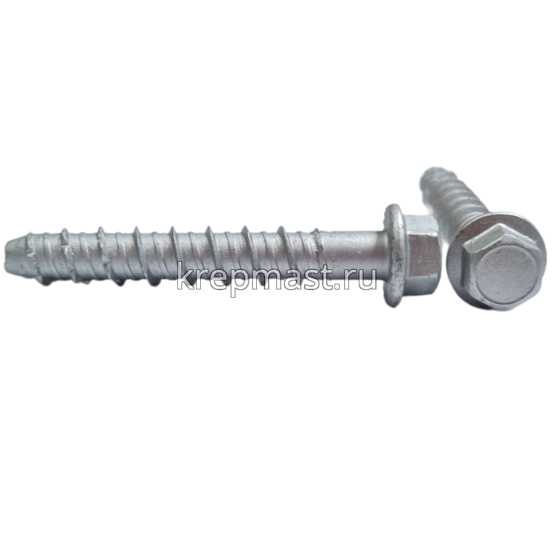 Шуруп по бетону PBW 10х 80мм (12,5х80мм шестигран.гол с п/ш)