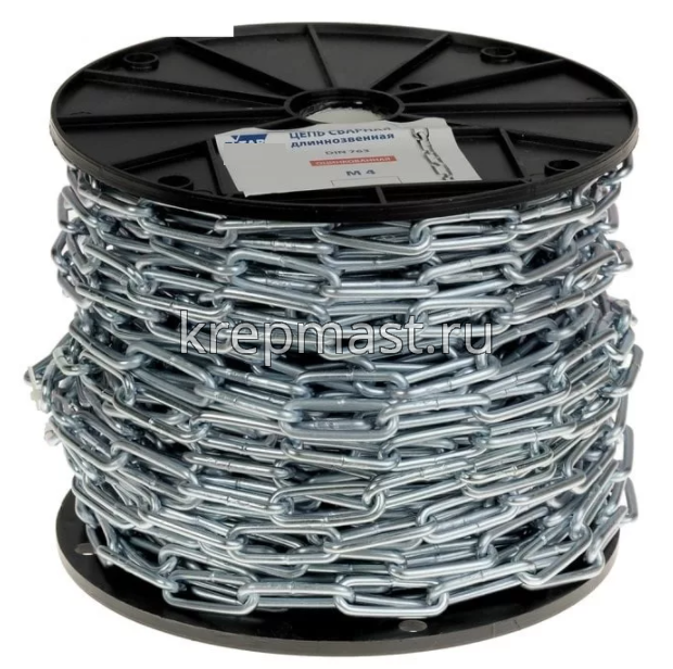 Цепь длиннозвенная 4мм D2 (по 38м)