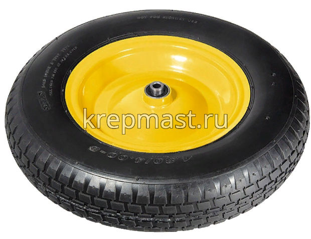 Колесо для строит.тачки GRINDA пневмо.с подшип-ом 16мм