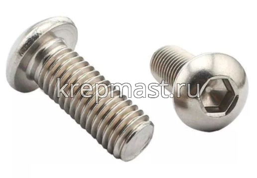 Винт с внутр.шестигр. 6х50 нерж. А2 ISO 7380